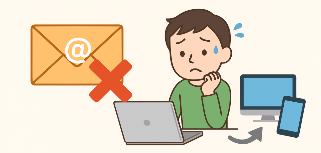 Gmailの仕様変更で、2026年1月から使えなくなる機能を示す図解イメージ